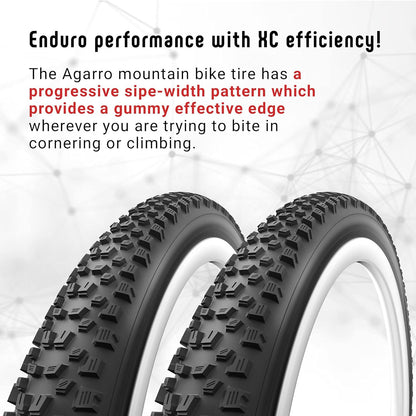 Vittoria Agarro 29X2.6 Trail 4C Blk Anthracite G2.0 Tyre