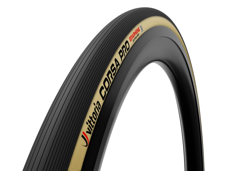 Vittoria Corsa Pro 700x26c Fold TLR Black Tan G2.0 Tyre