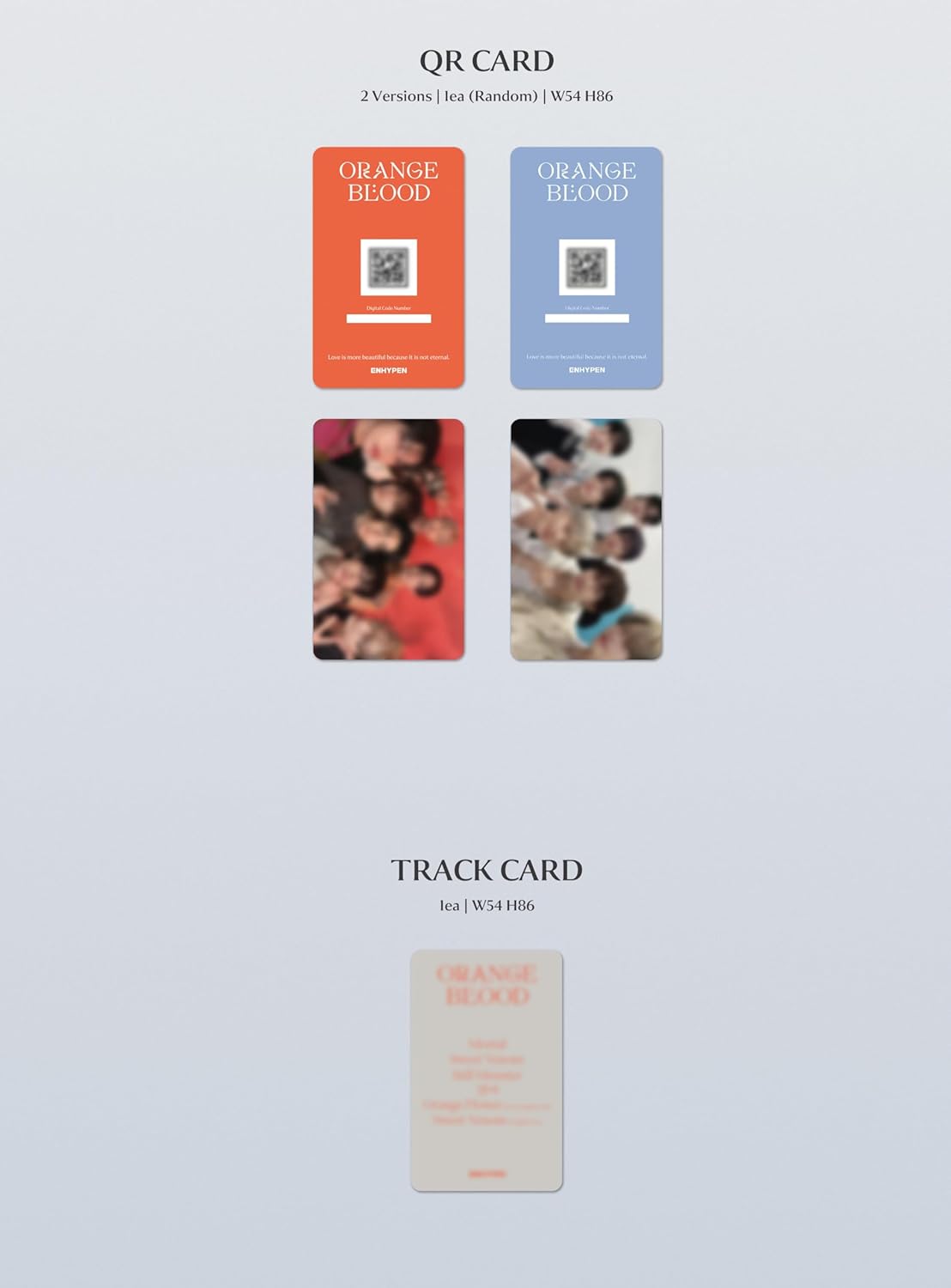 ENHYPEN-ORANGE BLOOD Weverse Albums ver.（韓国盤）