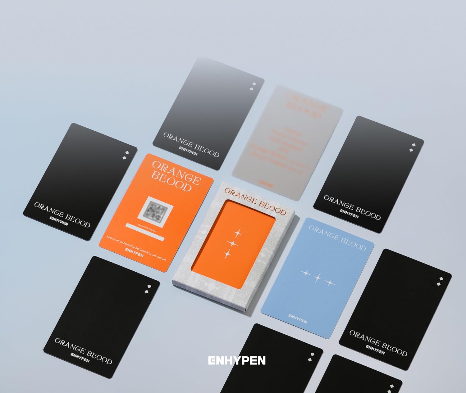 ENHYPEN-ORANGE BLOOD Weverse Albums ver.（韓国盤）