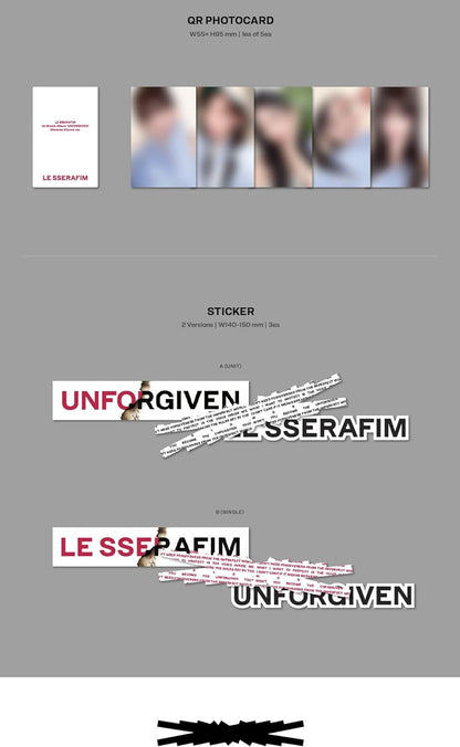 Le Sserafim: Unforgiven (Weverse Album Version)