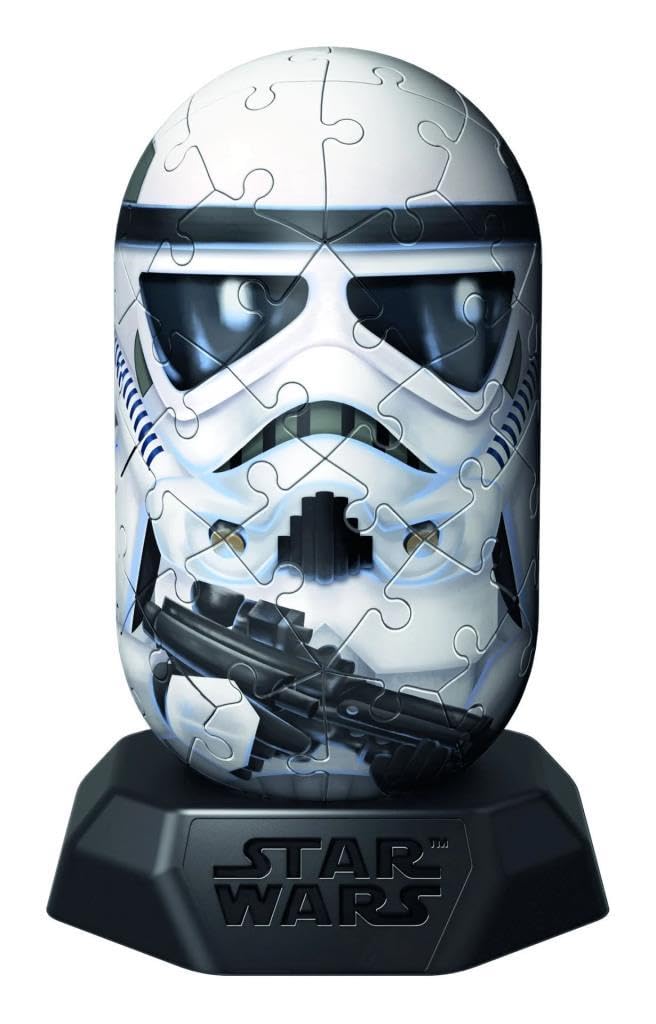 Ravensburger 12001017 Star Wars Hylkies Figures Stormtrooper Gifts for Kids and Adults Age 6 Years Up-Collectable Toys and 3D Jigsaw Puzzles, White, One Size