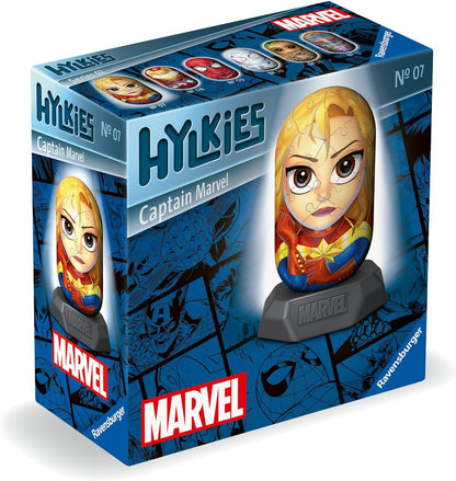 Ravensburger 12001156 Marvel Hylkies Figures Captain Collectable Toys and Gifts for Kids and Adults Age 6 Years Up-3D Jigsaw Puzzles-Avengers, Red, One Size