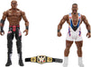 WWE Big E vs Bobby Lashley Championship Showdown 2-Pack 6-inch Action Figures Friday Night Smackdown Battle Pack for Ages 6 Years Old and Up, HLL75