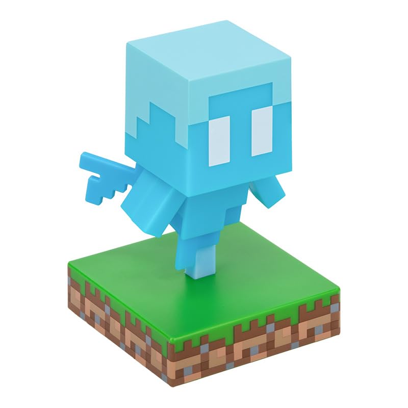 Paladone Minecraft Officially Licensed Allay Free Standing Desk Light, Gaming Room Decor and Merchandise for Boys and Girls, Nightlight Gift Accessory for Playroom and Bedroom