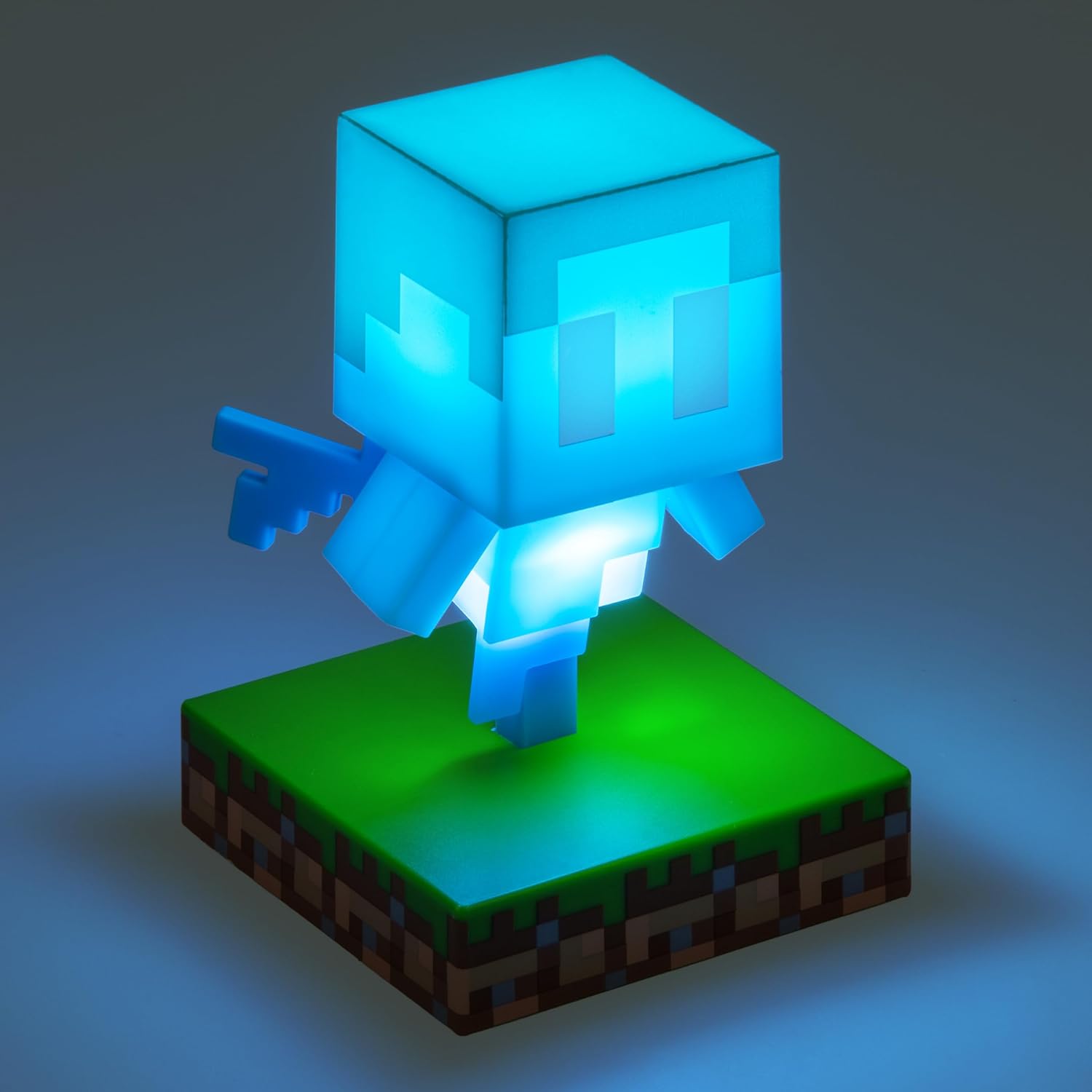 Paladone Minecraft Officially Licensed Allay Free Standing Desk Light, Gaming Room Decor and Merchandise for Boys and Girls, Nightlight Gift Accessory for Playroom and Bedroom