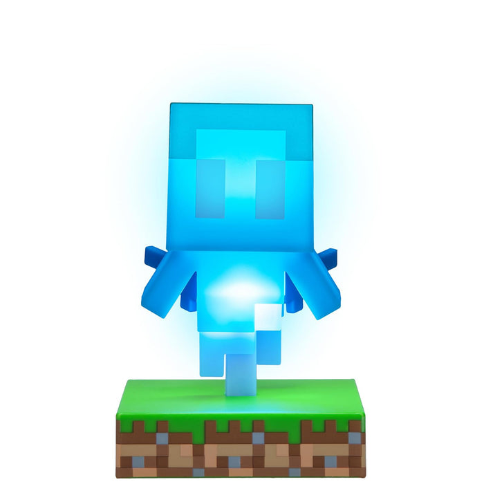 Paladone Minecraft - Lampada da scrivania con licenza ufficiale, decorazione per la stanza dei giochi e merchandising per ragazzi e ragazze, accessorio regalo per sala giochi e camera da letto