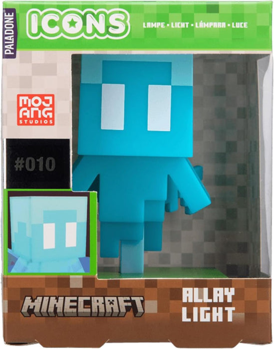Paladone Minecraft - Lampada da scrivania con licenza ufficiale, decorazione per la stanza dei giochi e merchandising per ragazzi e ragazze, accessorio regalo per sala giochi e camera da letto