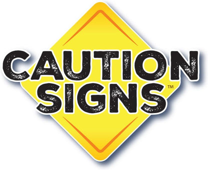 Wise Wizard Games | Caution Signs | Fast-Paced Party Game | Ages 10+ | 3-9 Players | 10+ Minutes Playing Time