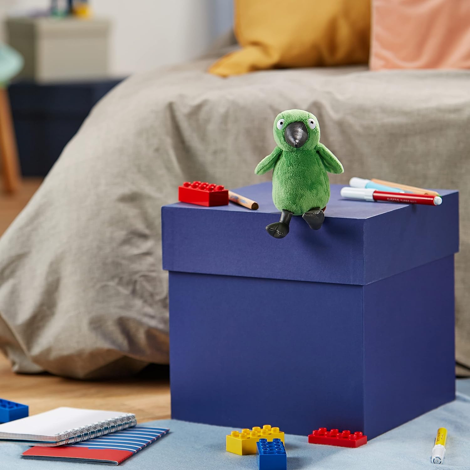 Room on the Broom 7-inch Bird Soft Toy, green