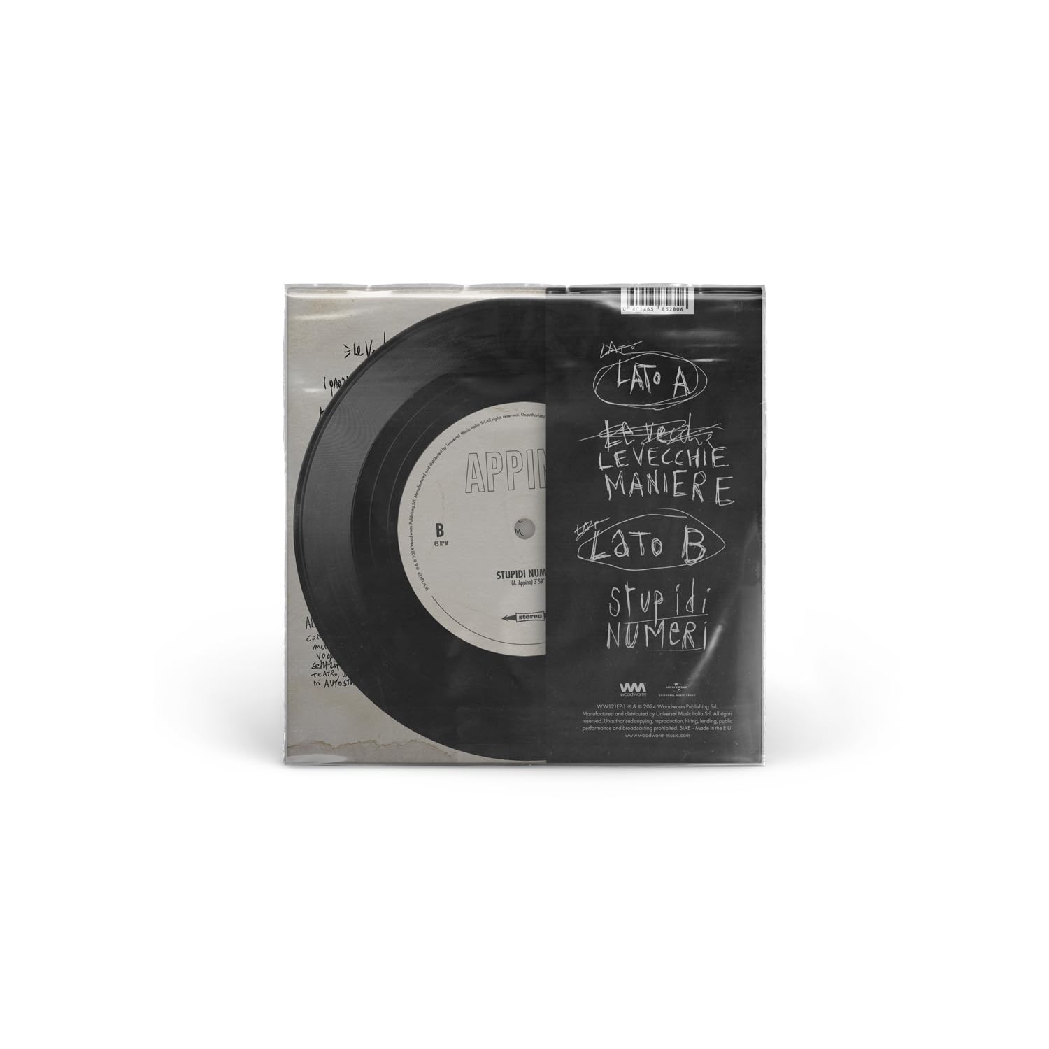 LE VECCHIE MANIERE (Vinile 45 giri