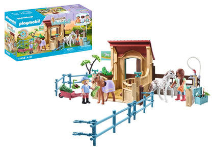 PLAYMOBIL Horses of Waterfall 71494 Reitstall, aufregende Reitabenteuer auf der Waterfall Ranch, mit vielfältigem Zubehör, detailreiches Spielzeug für Kinder ab 4 Jahren
