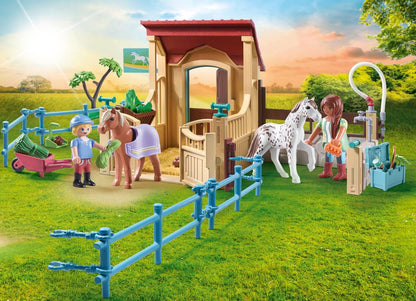 PLAYMOBIL Horses of Waterfall 71494 Reitstall, aufregende Reitabenteuer auf der Waterfall Ranch, mit vielfältigem Zubehör, detailreiches Spielzeug für Kinder ab 4 Jahren