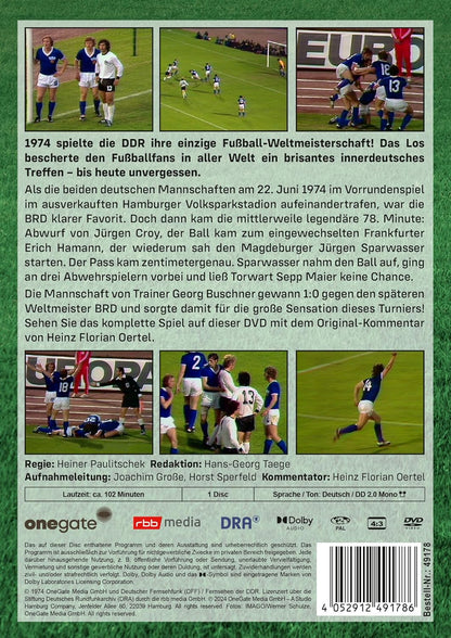 Fußball-WM 1974 - DDR:BRD 1:0