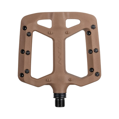 Funn Taipan Fahrradpedale aus glasfaserverstärktem Thermoplast mit 9/16-Zoll CrMo-Achsen und schienbeinfreundlichen Pins für MTB/BMX/Urban/Gravel Riding