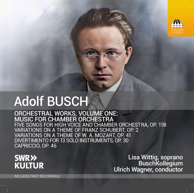 Adolf Busch: Orchestral Works - Volume 1