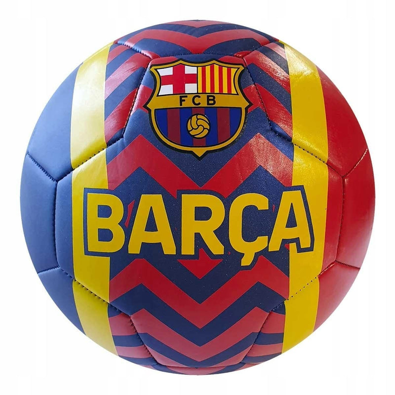 Officiële Barcelona-voetbal, blauw, geel, rood, blauw, maat voor volwassenen en kinderen (maat 5, groot