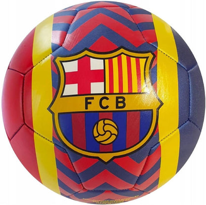 Officiële Barcelona-voetbal, blauw, geel, rood, blauw, maat voor volwassenen en kinderen (maat 5, groot