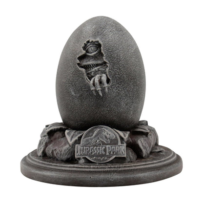 Jurassic Park Velociraptor Egg Statue & Cane Replica Collectors Set