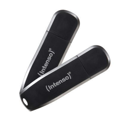 Intenso Speed Line 2 x 64 GB Memory Stick USB 3.2 Gen 1x1 Black 64 GB - 2er Pack