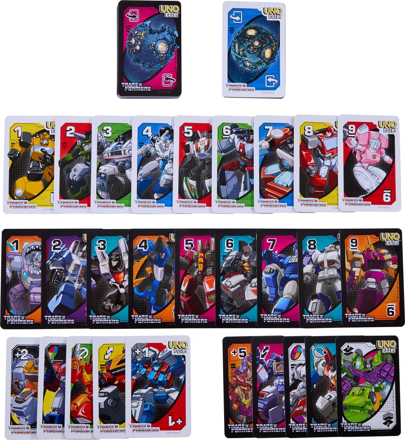 UNO Flip! Transformers