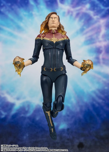 TAMASHII NATIONS - The Marvels - Captain Marvel (The Marvels), Bandai Spirits S.H.Figuarts Action Figure