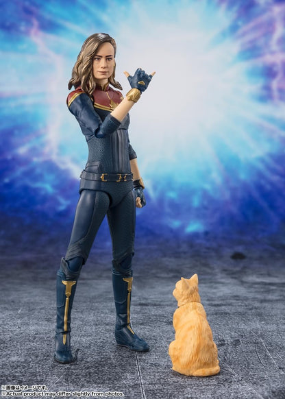 TAMASHII NATIONS - The Marvels - Captain Marvel (The Marvels), Bandai Spirits S.H.Figuarts Action Figure