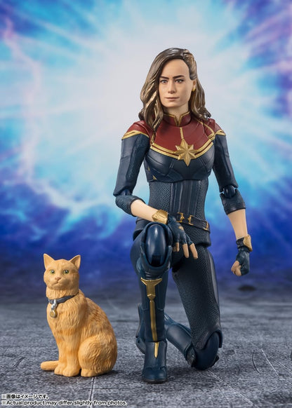 TAMASHII NATIONS - The Marvels - Captain Marvel (The Marvels), Bandai Spirits S.H.Figuarts Action Figure