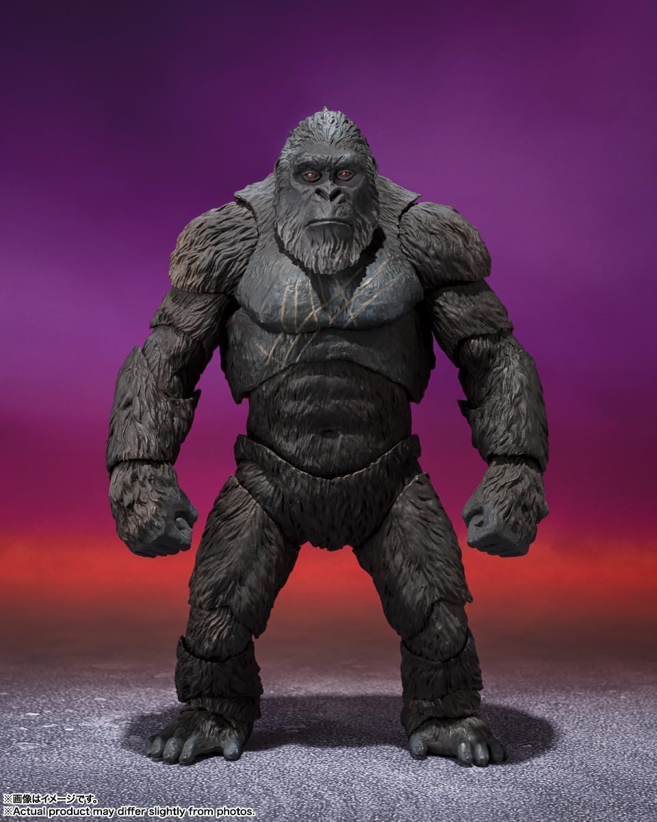 BANDAI TAMASHII NATIONS - Godzilla x Kong: The New Empire - Kong from Godzilla x Kong: The New Empire (2024), Spirits S.H.MonsterArts Action Figure