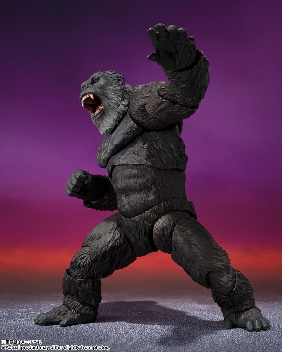 BANDAI TAMASHII NATIONS - Godzilla x Kong: The New Empire - Kong from Godzilla x Kong: The New Empire (2024), Spirits S.H.MonsterArts Action Figure