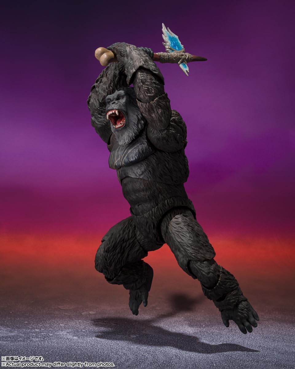 BANDAI TAMASHII NATIONS - Godzilla x Kong: The New Empire - Kong from Godzilla x Kong: The New Empire (2024), Spirits S.H.MonsterArts Action Figure