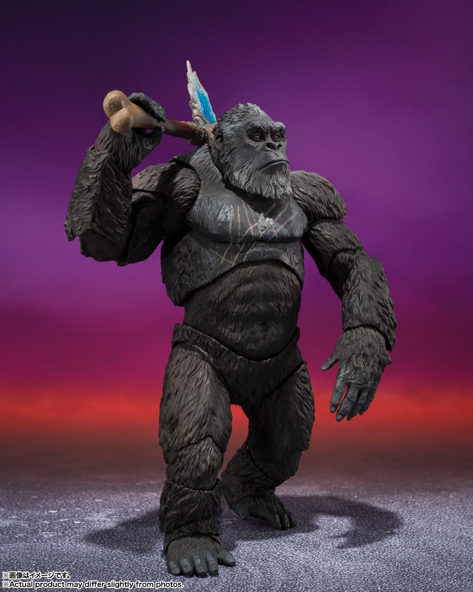 BANDAI TAMASHII NATIONS - Godzilla x Kong: The New Empire - Kong from Godzilla x Kong: The New Empire (2024), Spirits S.H.MonsterArts Action Figure
