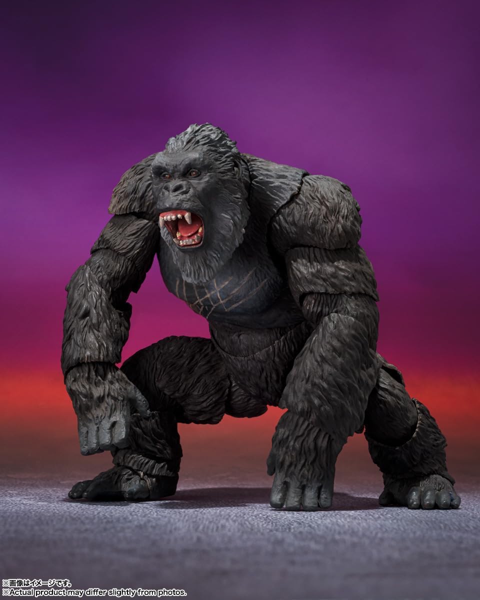 BANDAI TAMASHII NATIONS - Godzilla x Kong: The New Empire - Kong from Godzilla x Kong: The New Empire (2024), Spirits S.H.MonsterArts Action Figure