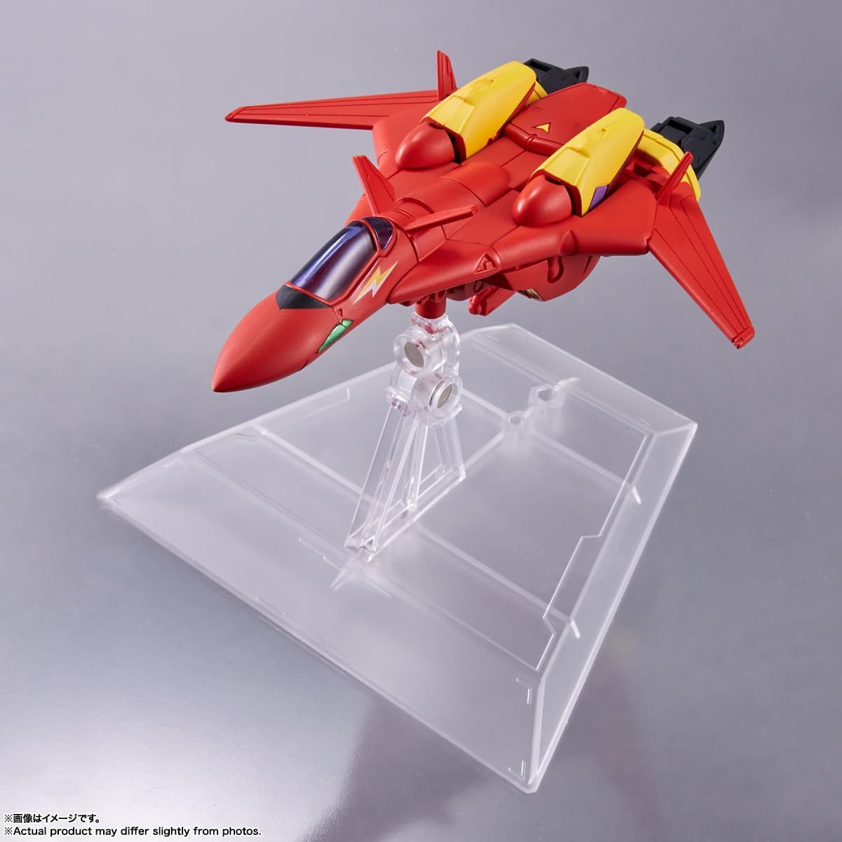 TAMASHII NATIONS - Macross 7 - VF-19 Custom Fire Valkyrie with Basara Nekki, Bandai Spirits Tiny Session Figure