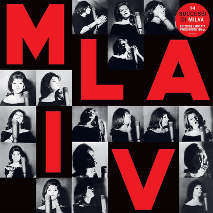 14 Successi Di Milva r. Vinile Rosso t.