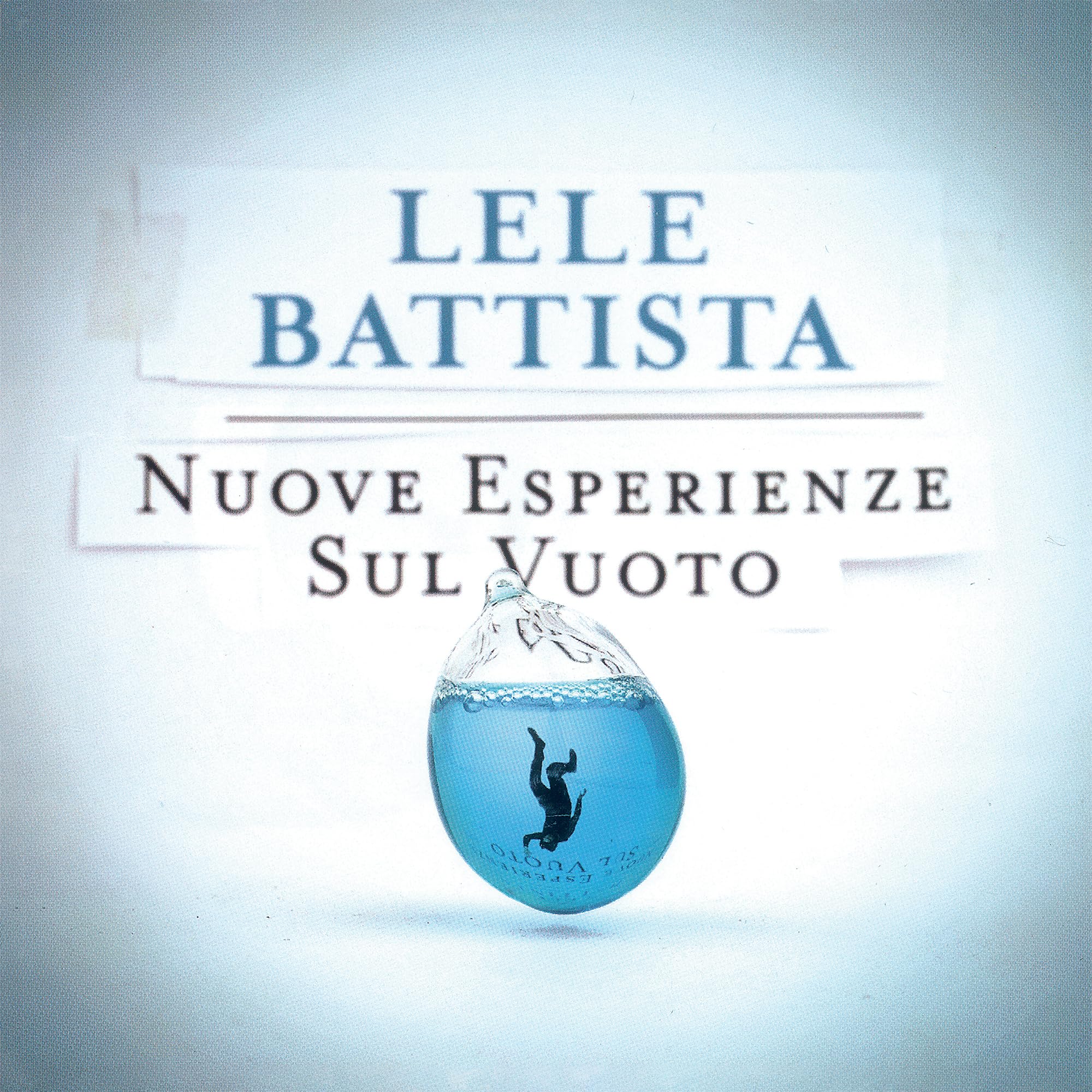nuove esperienze sul vuoto 180 gr. blu trasparente numerato