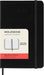 Moleskine Daily Planner, 12-Month Daily Agenda 2025, HardCover and Elastic Closure, Black Color, Pocket Format 9x14 cm Hard Cover Pocket Black