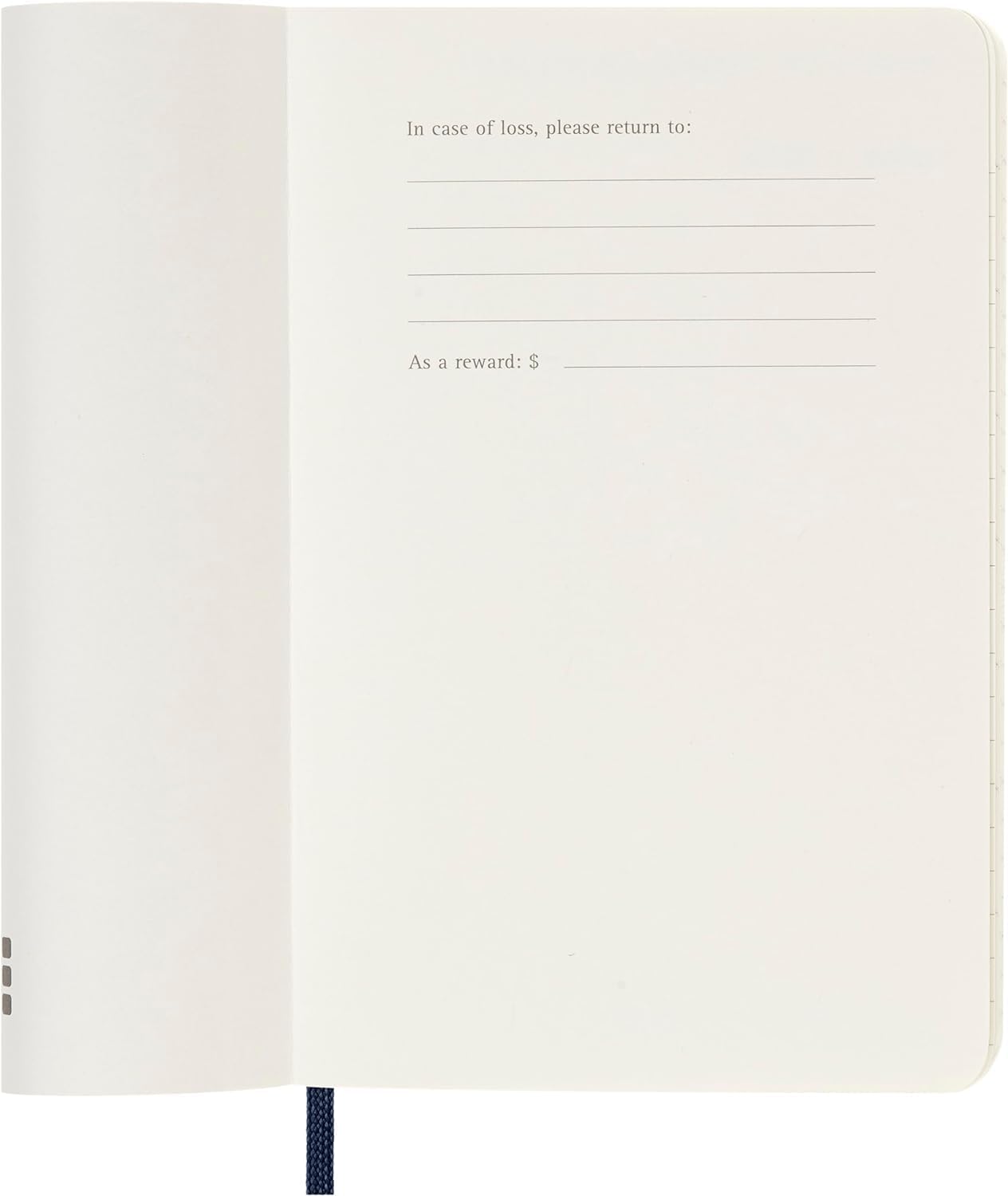 Moleskine Weekly Planner, Weekly Agenda with Space for Notes 12 Months 2025, Soft Cover and Elastic Closure, Sapphire Blue Color, Pocket Format 9x14 cm