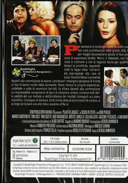 sesso in testa dvd Italian Import