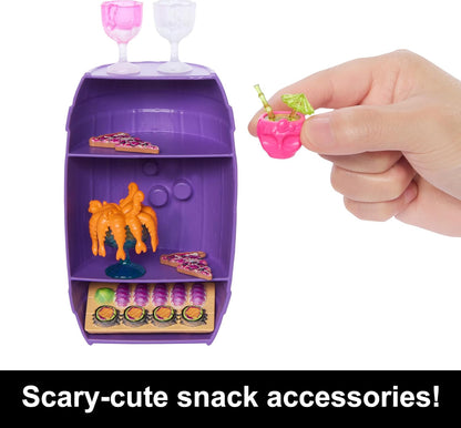 Monster High Doll and Playset, Lagoona Blue Scare-adise Island Snack Shack with Food Accessories and Color Change Drinks, HRP70