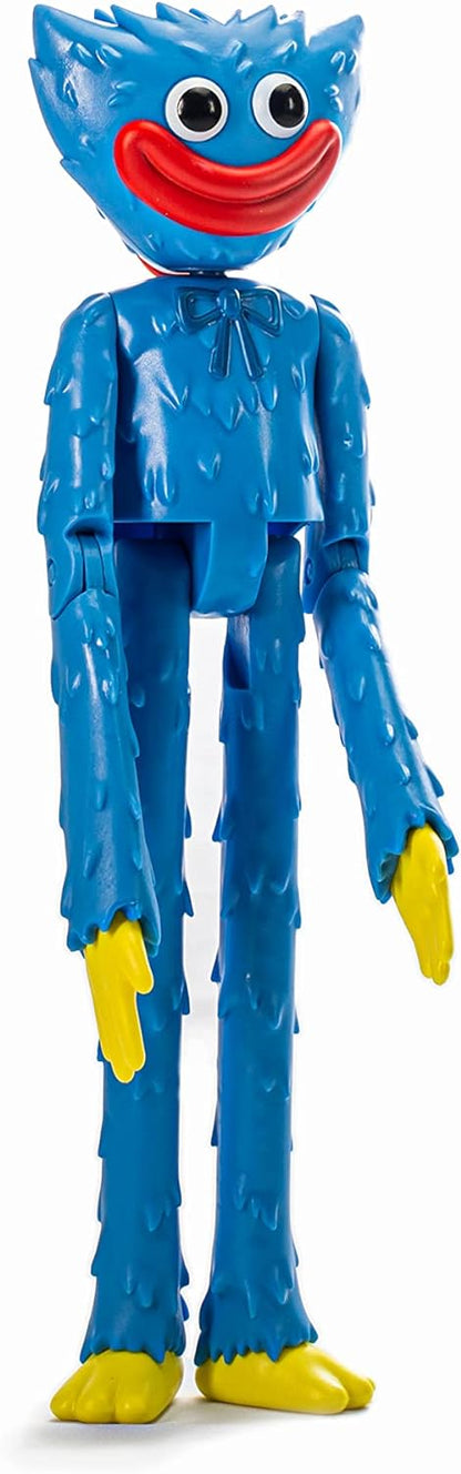 Rocco Giocattoli Poppy Playtime Huggy Wuggy – FAN4FUN – 30 cm Double-Sided Action Figure – The Original