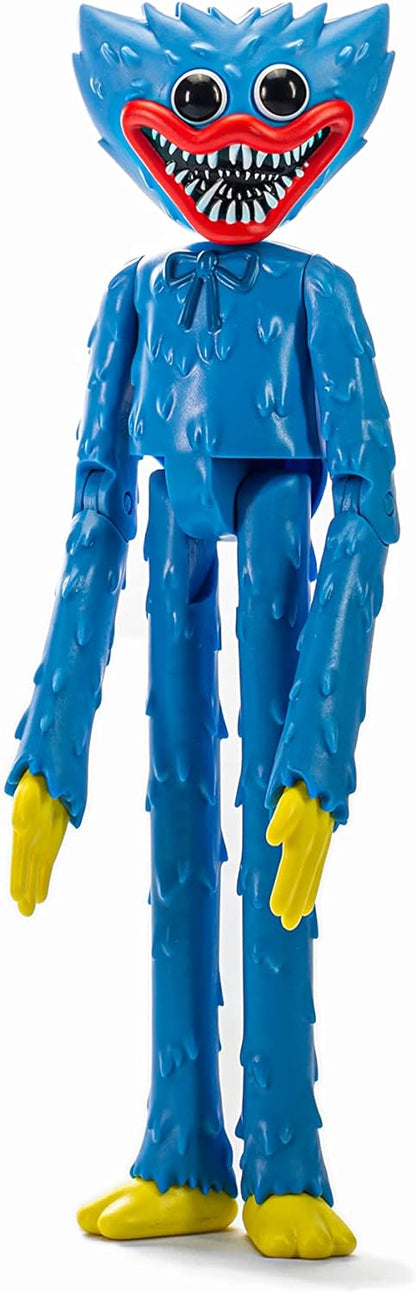 Rocco Giocattoli Poppy Playtime Huggy Wuggy – FAN4FUN – 30 cm Double-Sided Action Figure – The Original