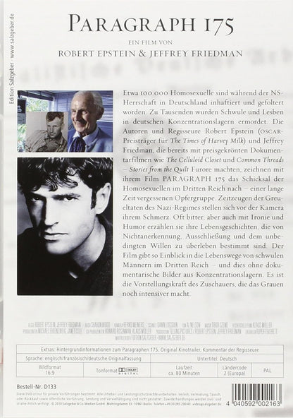 EPSTEIN, ROB / FRIEDMAN, JEFFREY - PARAGRAPH 175