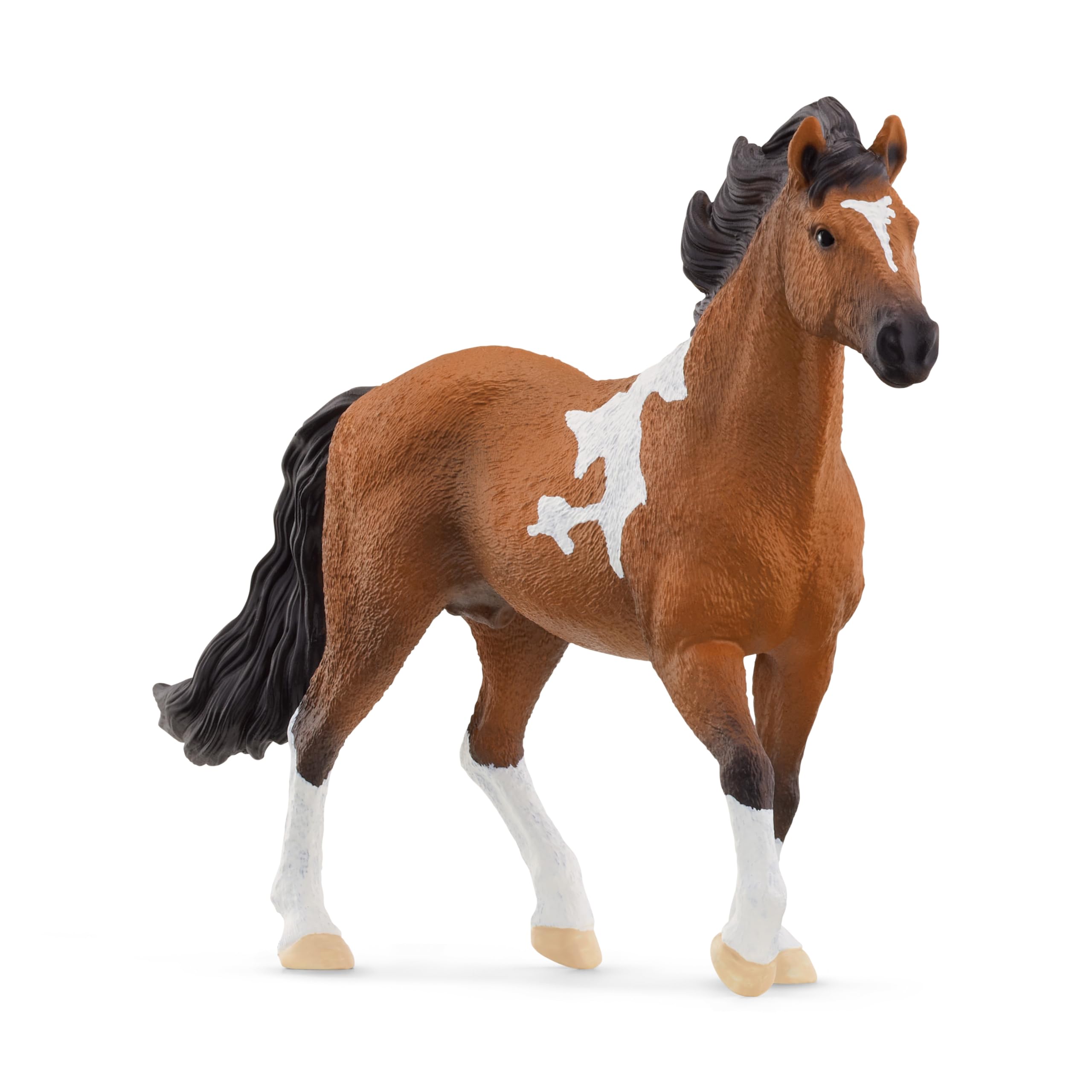 schleich 13978 HORSE CLUB Mangalarga Marchador Stallion Figurine for ages 5+, Black