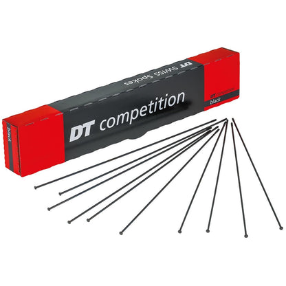 DT Swiss Competition black spokes 14 / 15 g = 2 / 1.8 mm box 100, 280 mm