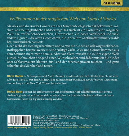 Land of Stories: Das magische Land 1 – Die Suche nach dem Wunschzauber: Märchenhafte Fantasy für Mädchen, Jungen und junge Erwachsene ab 12 Jahren