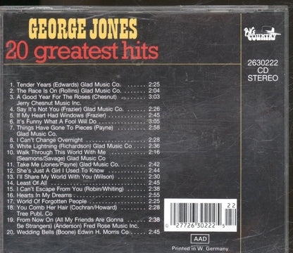 George Jones - 20 Greatest Hits