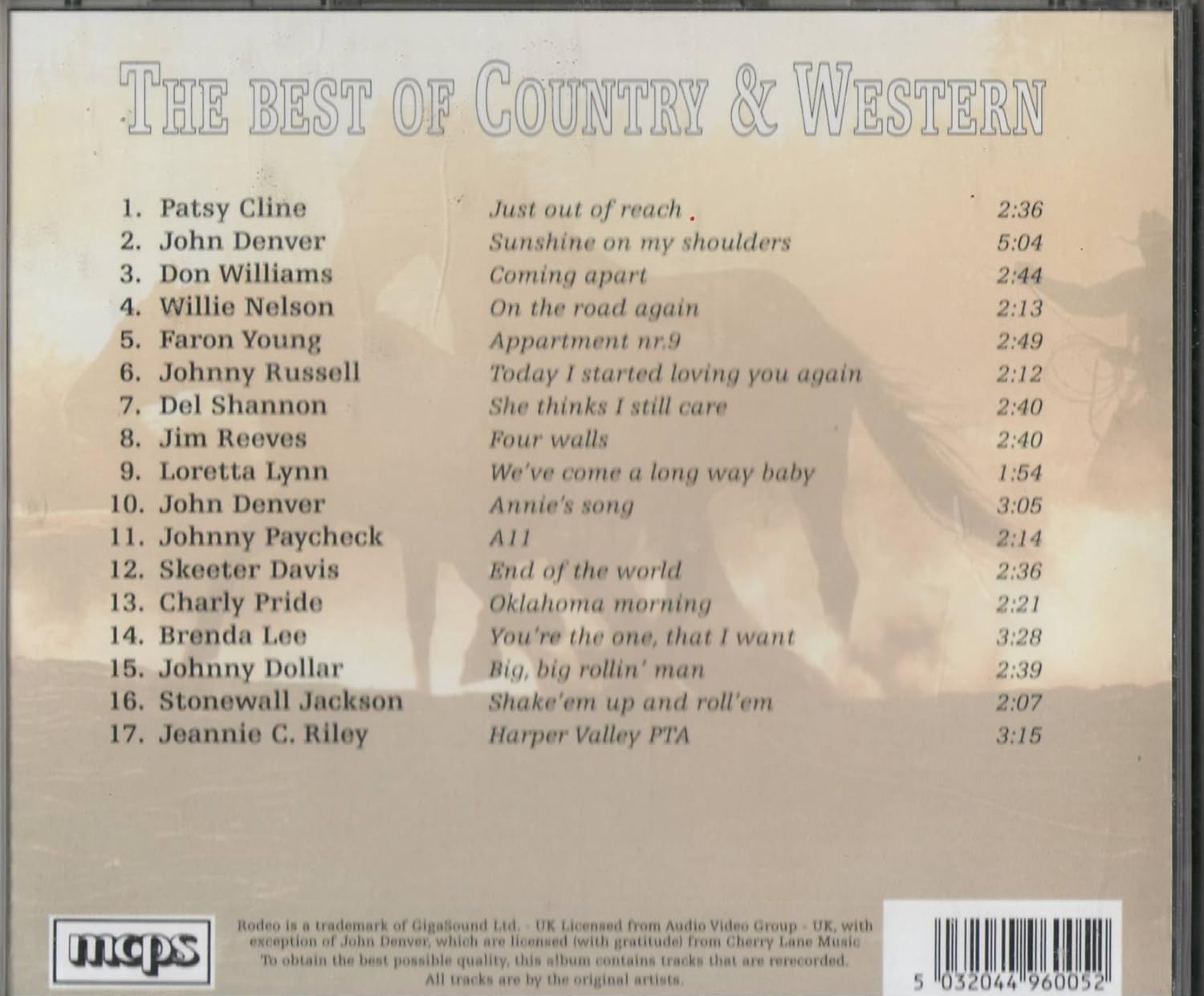 v/a - The Best of Country & Western