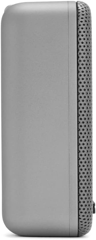 Aiwa Rd40Dabtn - Digital Dab+ & Fm Radio Alarm Clock (Silver)