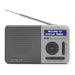 Aiwa Rd40Dabtn - Digital Dab+ & Fm Radio Alarm Clock (Silver)